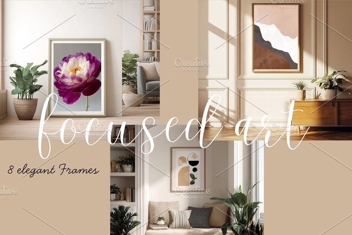 SET Wall Mockup Frame | Apartment, a Mockup by DreamRecreations (Photo 5 of 6)