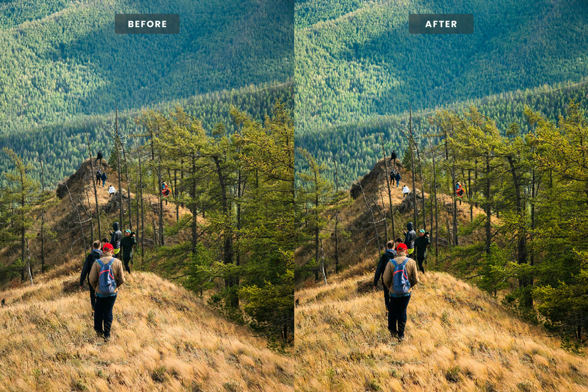 Hiking Travel Lightroom Presets, a Preset Add-On by Brand Earth (Photo 2 of 4)