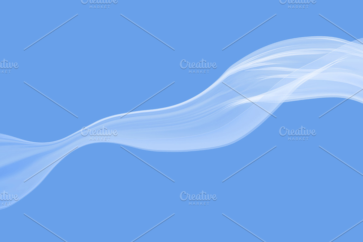 Transparent white fabric, an Object Illustration by ArtBackground