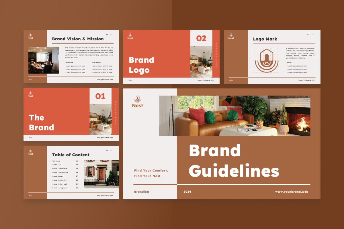 Brand Guideline Presentation, a Presentation Template by twinstd (Photo 2 of 4)
