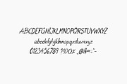 Little Scrape, a Script Font by TKDoodle (Thumbnail 5 of 8)