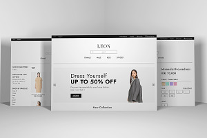 Leon - Website Fashion Template