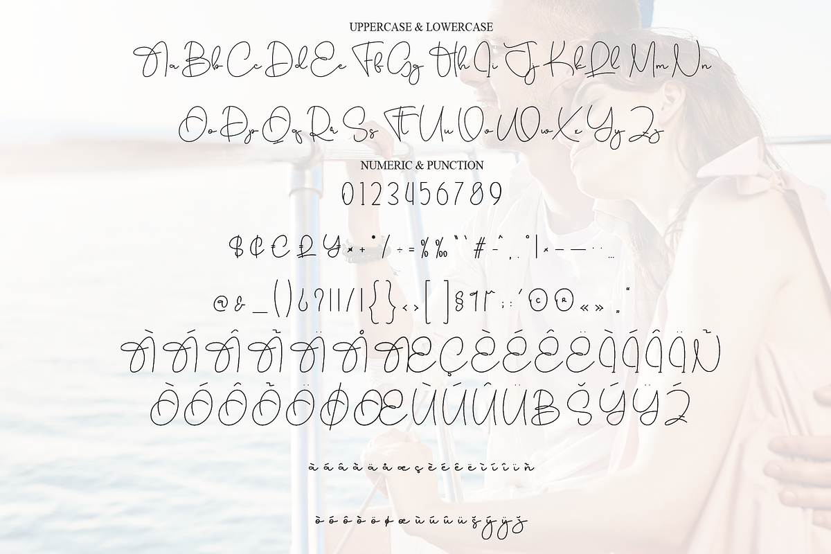 Darling Nautical | Script Font, a Handwritten Font by Scratchones (Photo 7 of 8)