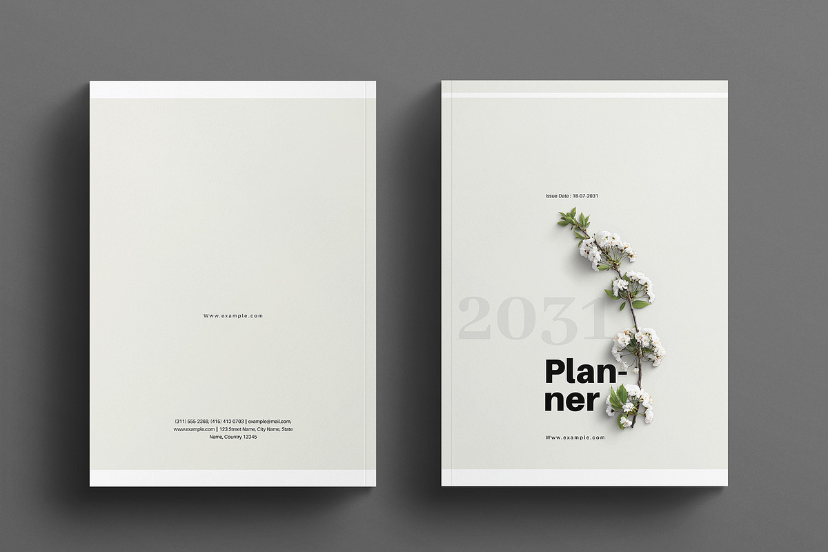 Planner Template, a Brochure Template by E-Type (Photo 7 of 7)