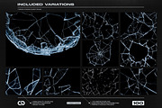 Glass Shattered Overlays, a Texture Graphic by Cursedesign (Thumbnail 2 of 4)
