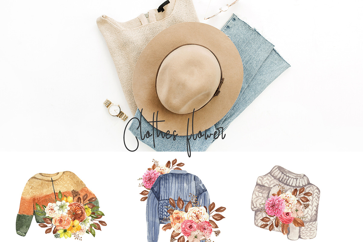 AUTUMN SEASON watercolor collection, a Seasonal Illustration by Julia Bogdan (Photo 7 of 11)