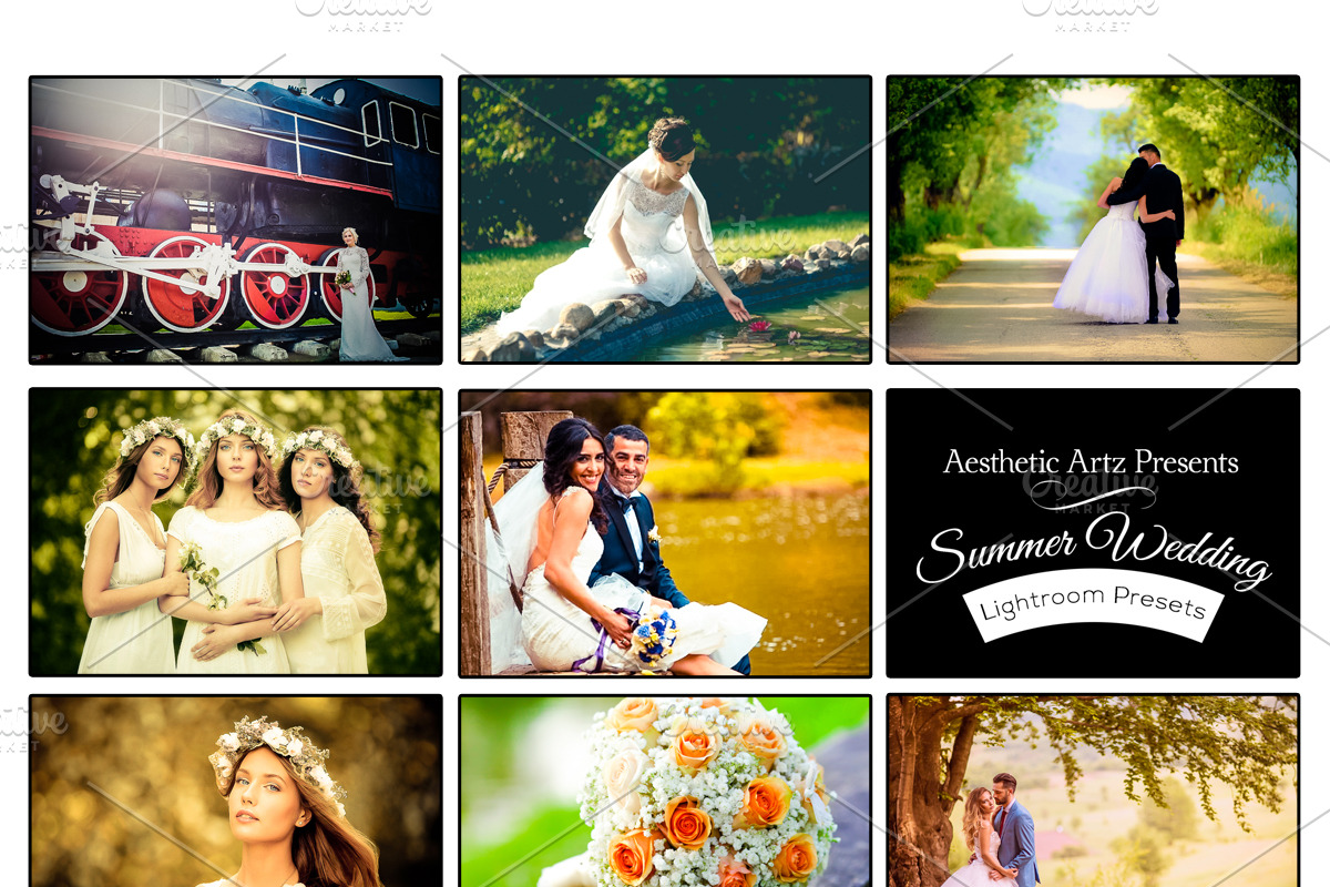 50 Summer Wedding Lightroom Workflow preview 5