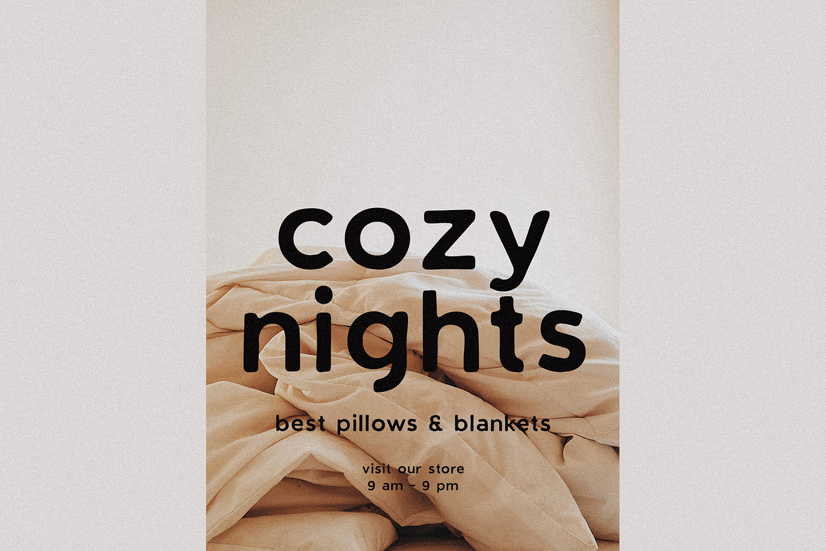 Gentle Side - modern & vintage sans, a Sans Serif Font by Misha Sova (Photo 3 of 11)