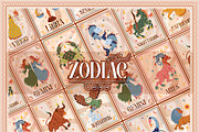 MAGICAL ZODIAC Collection, a Pattern Graphic by MSNTY STUDIOX (Thumbnail 2 of 27)