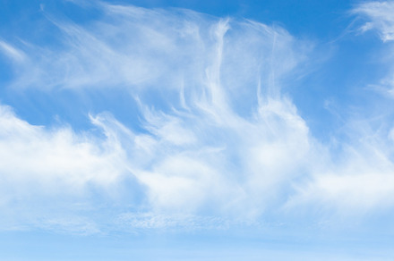 Summer blue sky. Beautiful clear day, a Nature Photo by Shootdiem