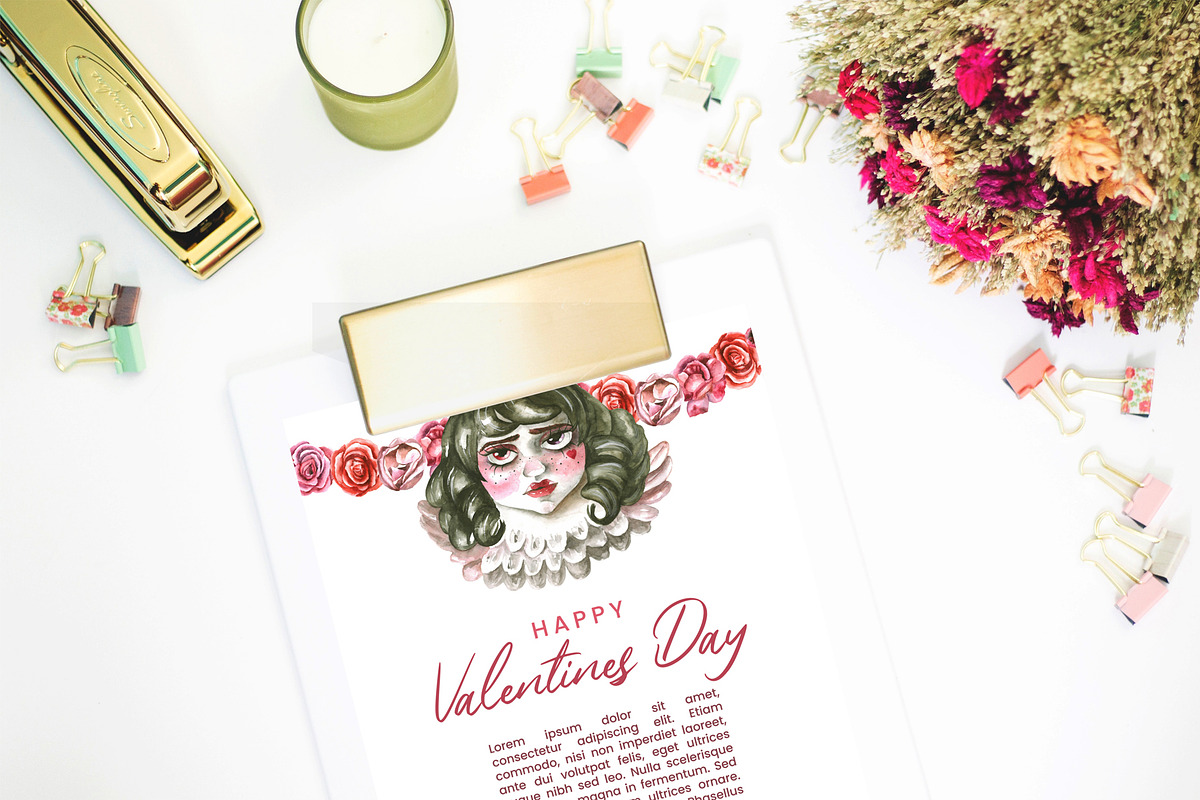 Strange Romance - Romantic Clipart, a Seasonal Illustration by foxsong (Photo 13 of 17)