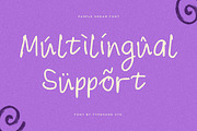Purple Dream Handwritten, a Handwritten Font by Typehand Studio (Thumbnail 10 of 10)