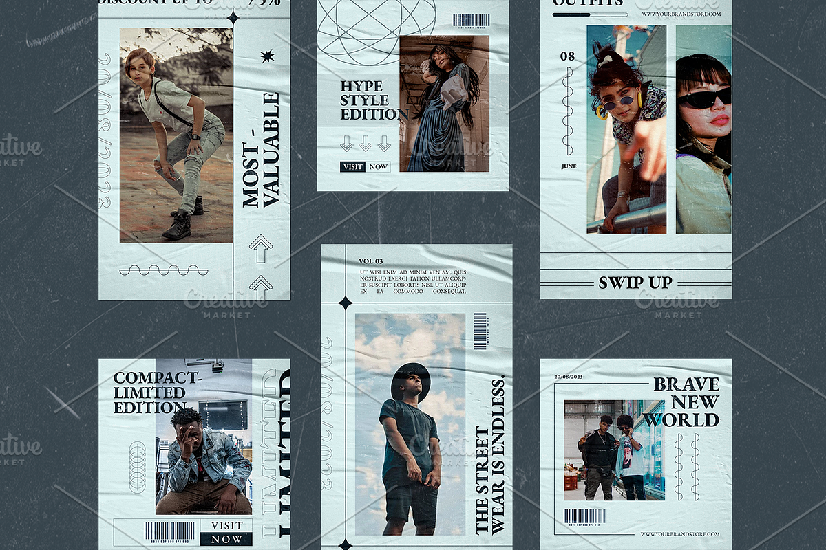 Hype Instagram Template - Magezy, a Social Media Template by Gibcreat (Photo 2 of 4)
