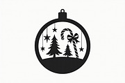 christmas laser cut bundle, christma, a Graphic by Creativeshirt (Thumbnail 7 of 16)