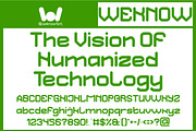 Optimistic Future font, a Font by weknow (Thumbnail 4 of 8)