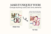 Green & Pink Instagram, a Social Media Template by Anna Design Studio (Thumbnail 7 of 11)