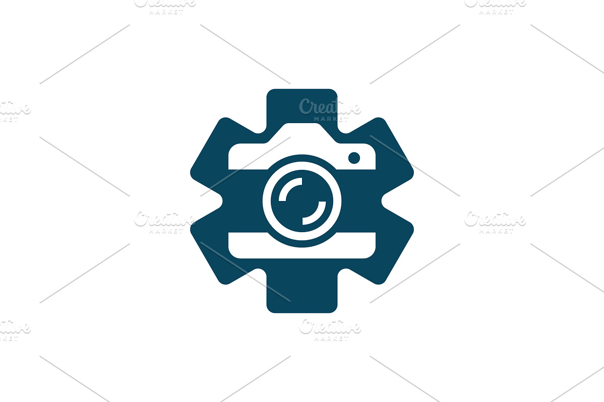 asterisk camera logo, a Branding & Logo Template by Rasagama Studio
