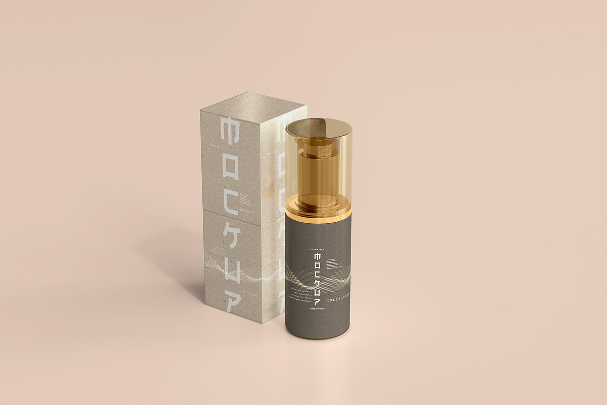 100+ Cosmetic Branding Mockups, a Cups & Container Mockup by pmvch (Photo 22 of 102)