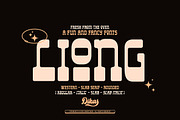 Liong - 4 Fonts Styles, a Slab Serif Font by Dikas Studio (Thumbnail 1 of 12)