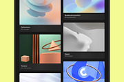 Irene Portfolio Template · Framer, a Landing Page Template by Bryn Taylor (Thumbnail 3 of 5)