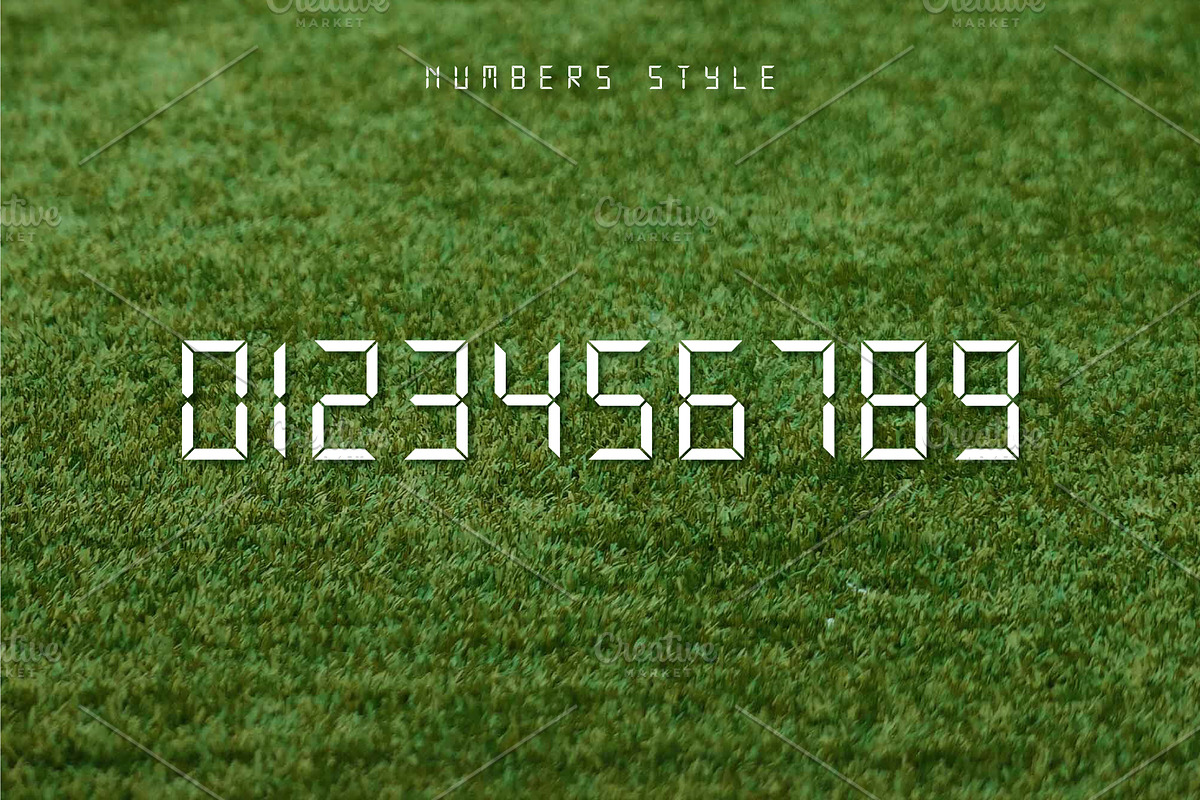 Electronic Sport Font preview 4