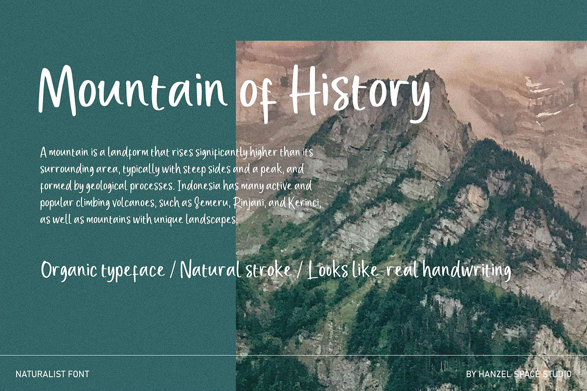 Porte Bon Heur - A Handwritten Font, a Handwritten Font by HanzelSpace Studio (Photo 2 of 9)