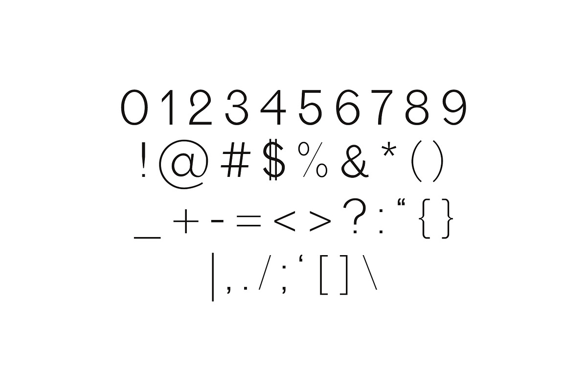 Edina Sans Serif Minimal Font Pack preview 4