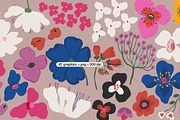 Flower Market Botanical Graphics, a Decorative Illustration by likorbut (Thumbnail 2 of 9)