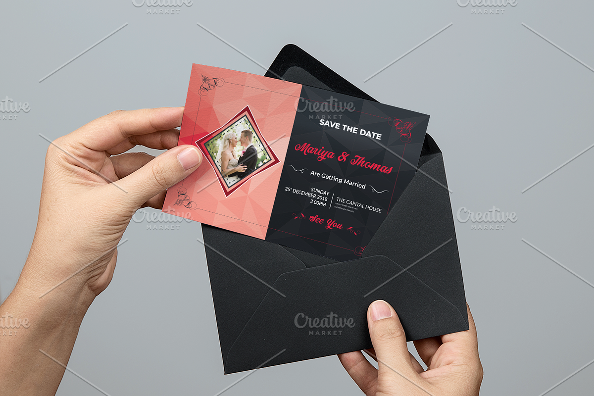 Wedding Invitation Card Template, a Templates & Theme by Design_Creator (Photo 7 of 8)