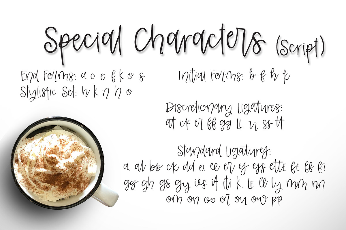 Leggins & Lattes Font Duo preview 3