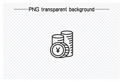 Yuan Money Icons Set, a Finance Illustration by Designfour (Thumbnail 3 of 7)