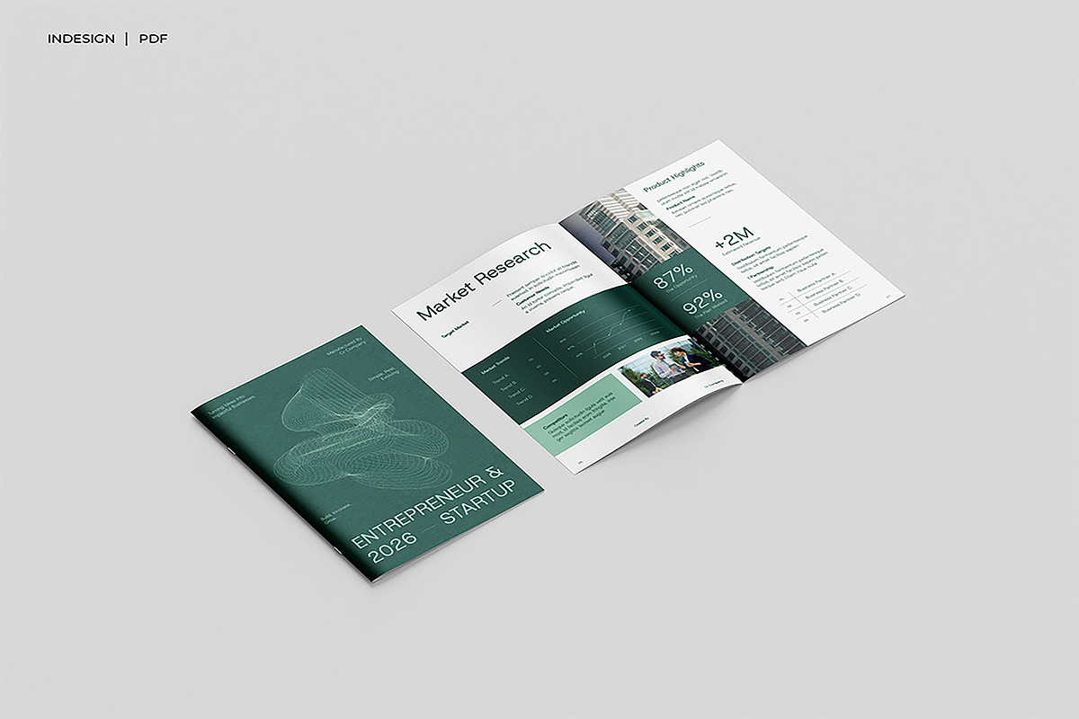 Entrepreneur Startup Magazine Templa, a Magazine Template by Siska Arista (Photo 1 of 3)