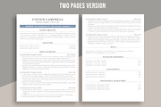 ATS friendly Resume Template word, a Resume Template by aivos (Thumbnail 3 of 7)