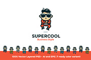 Supercool Business Style Logo, a Branding & Logo Template by Manudesign (Thumbnail 1 of 3)