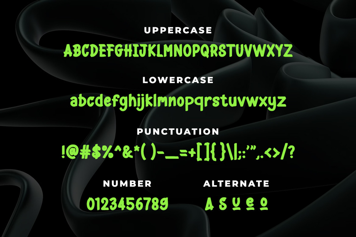 ASUHA - Brush Display Font, a Sans Serif Font by ENATIVE (Photo 2 of 7)