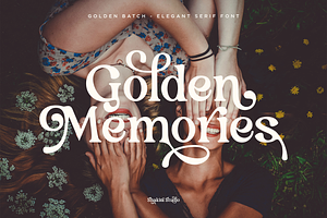 Golden Batch - Elegant Serif Font