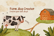 Farm Baby Map creator, an Animal Illustration by Alamella (Thumbnail 10 of 14)