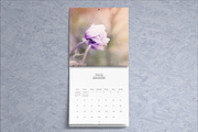 12″x12″ Wall Calendar Mockups, a Mockup by Vectogravic Design (Thumbnail 5 of 8)