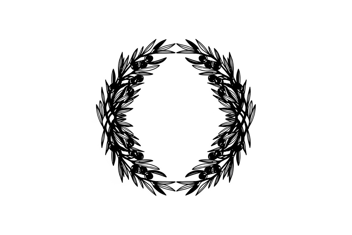Floral Wreath Circle SVG Bundle, an Illustration by Creativeshirt (Photo 37 of 51)