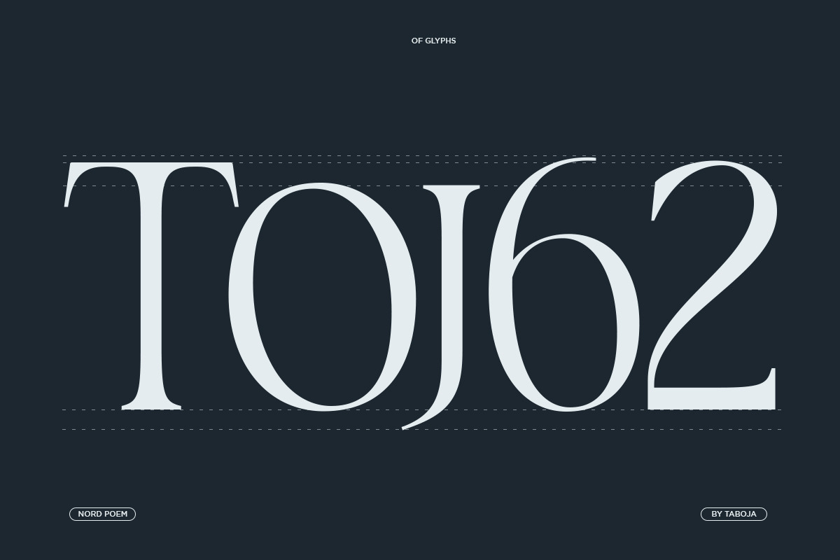 TBJ Nord Poem | Classic Roman Serif, a Serif Font by Taboja Studio (Photo 12 of 12)