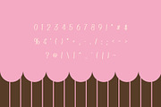 PGR Strawberry Sorbet, a Handwritten Font by Pikgura (Thumbnail 4 of 9)