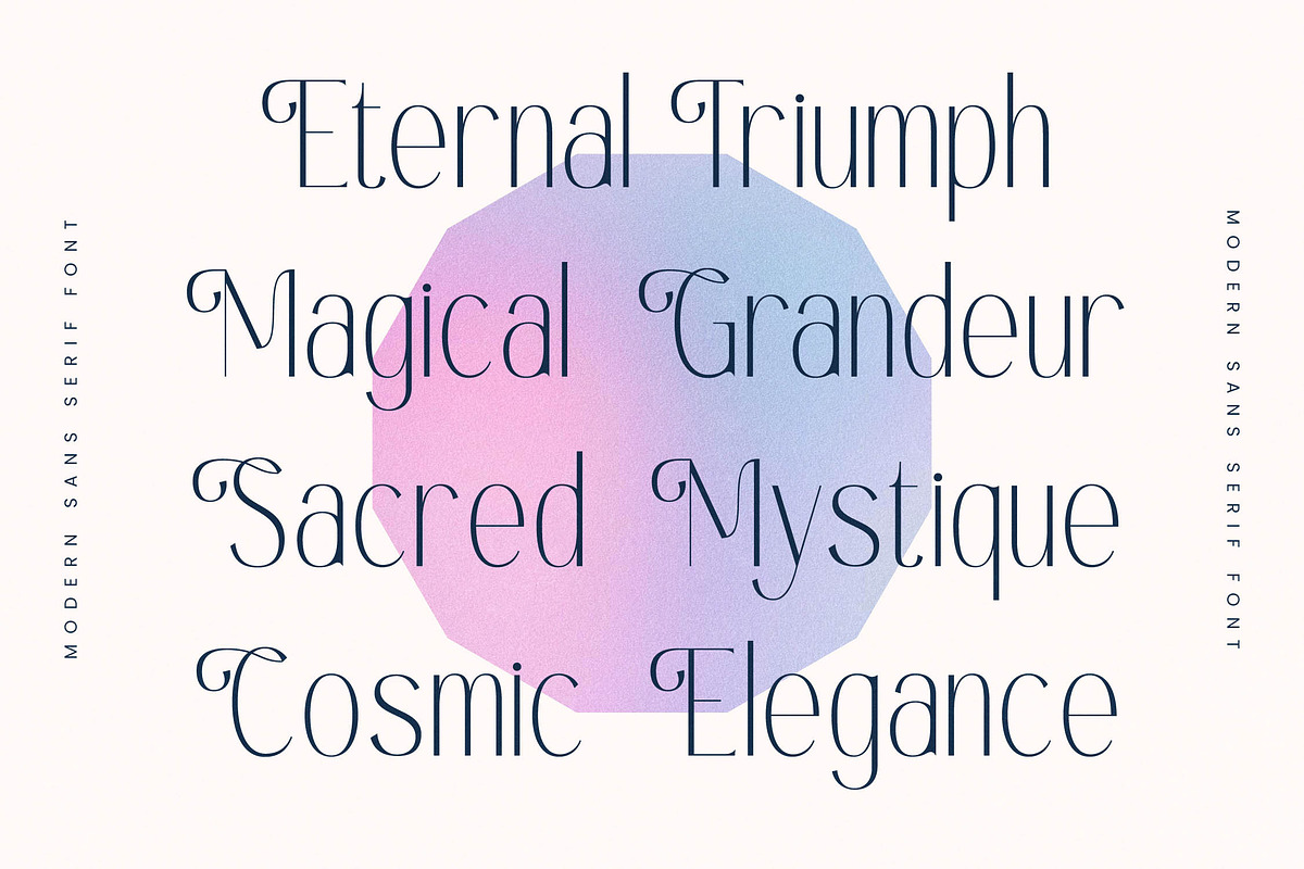Authentic Megarilo Modern Sans Serif, a Sans Serif Font by Letterena Studios (Photo 8 of 15)