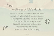 The Qundies – Handwritten Font, a Handwritten Font by Flawless And Co (Thumbnail 8 of 10)