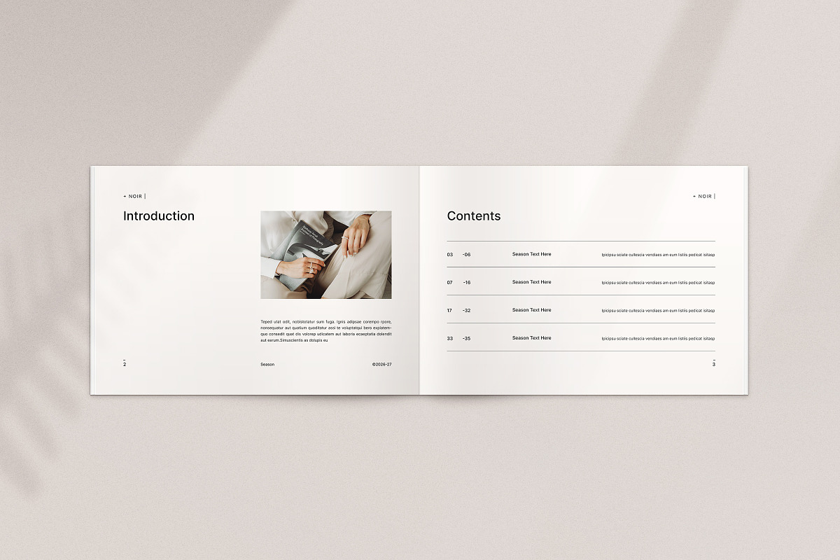 Editorial Lookbook Design Template, a Brochure Template by ArtisanaAura (Photo 5 of 16)