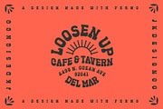 Yermo - A Laid Back Geo-Slab Font, a Font by JK Design Co. (Thumbnail 7 of 8)