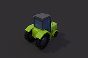 Low Poly Tractor, a Cars & Vehicle 3D Model by CreativeeArt (Thumbnail 3 of 8)