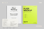 US Letter Flyer Mockup, an Advertising Mockup by Toasin Studio (Thumbnail 6 of 7)