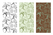 Lemon branches pattern and elements, a Food Illustration by Robusta (Thumbnail 4 of 5)