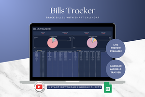 Bills Tracker - Darkmode