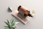 Amber Glass Bottle Mockups, a Cups & Container Mockup by pmvch (Thumbnail 16 of 20)